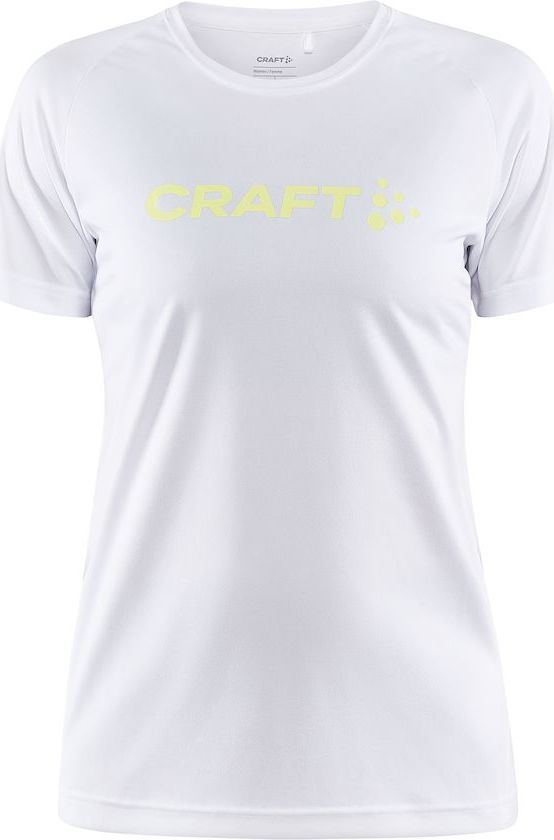 Dámské funkční triko CRAFT Core Essence Logo bílá Velikost: XL