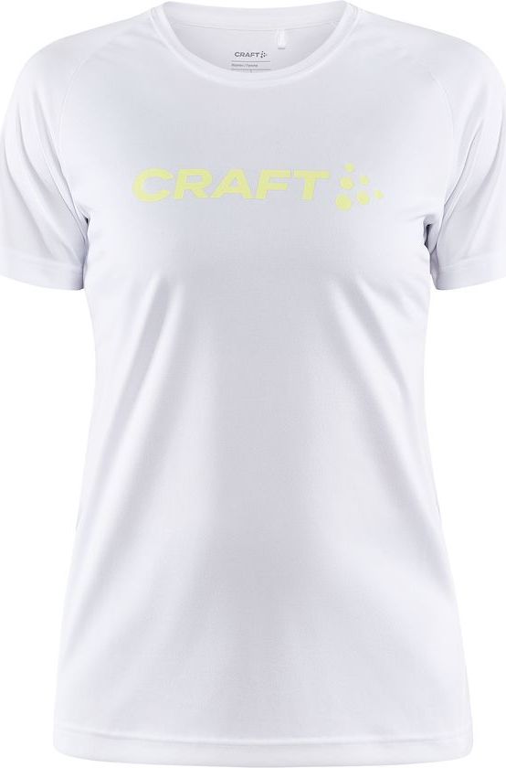 Dámské funkční triko CRAFT CORE Essence Logo - bílá Velikost: M