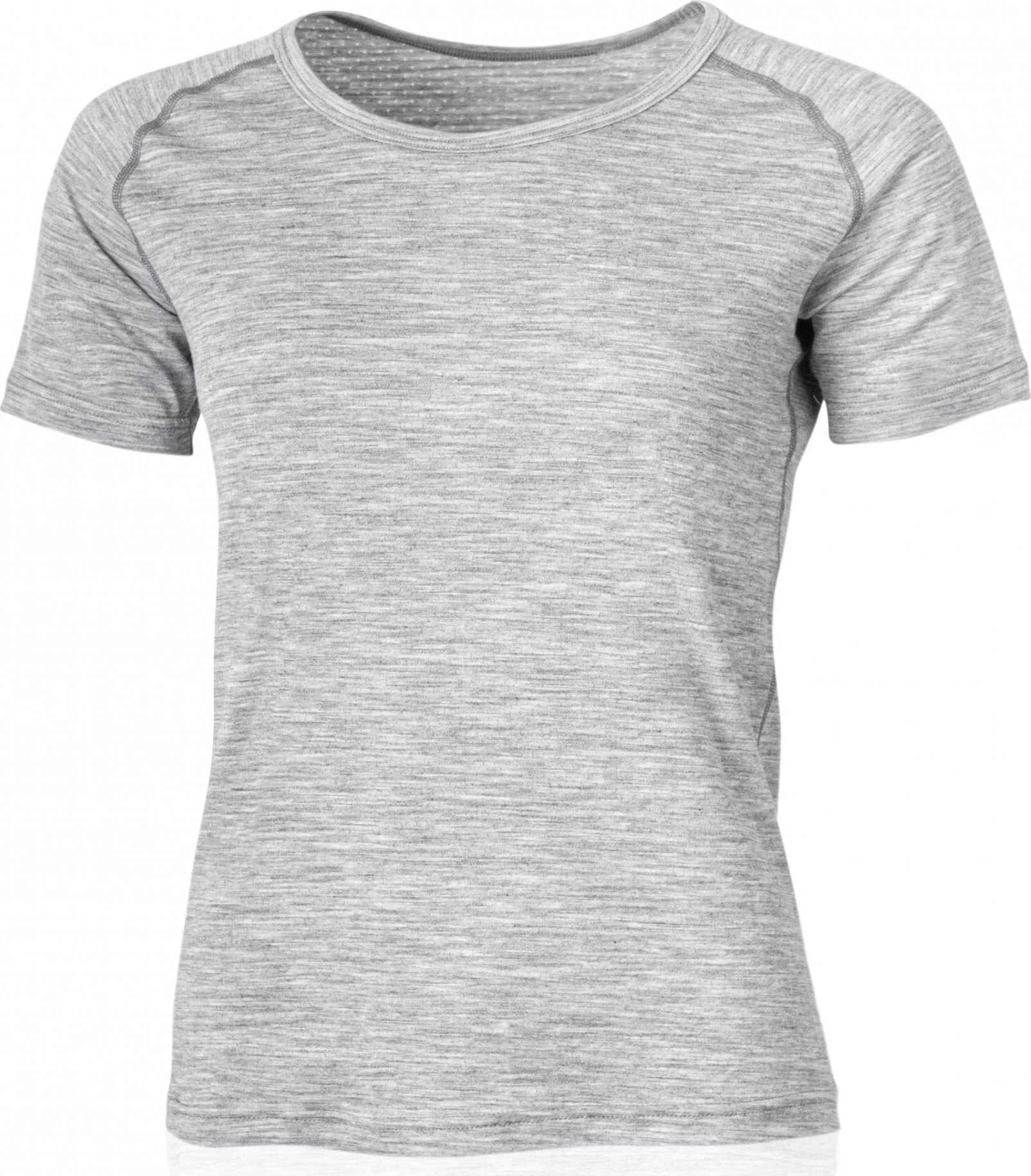 Dámské merino triko LASTING Targa šedé Velikost: XL