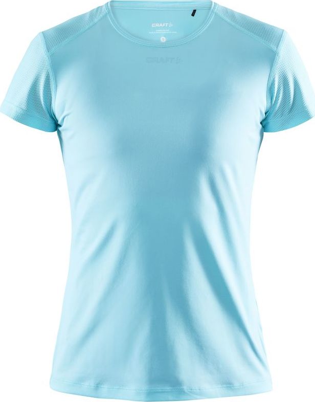 Dámské funkční triko CRAFT Adv Essence Slim Ss světle modrá Velikost: L