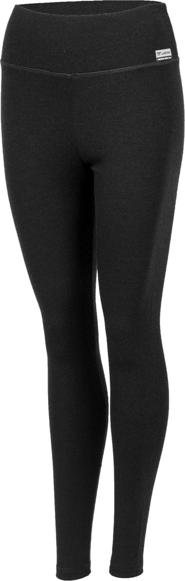Dámské merino legíny LASTING Kala černé Velikost: XL