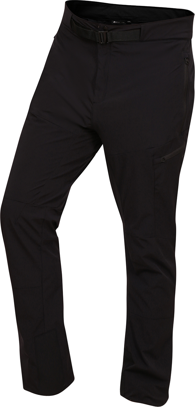 Pánské softshellové kalhoty ALPINE PRO Zebin černé Velikost: 52