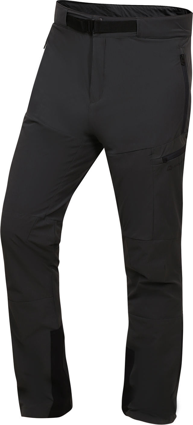 Pánské softshellové kalhoty ALPINE PRO Zebin šedé Velikost: 46-SH
