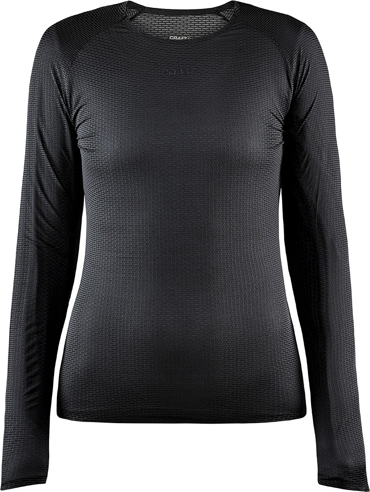 Dámské funkční triko CRAFT Pro Dry Nanoweight Ls černá Velikost: L