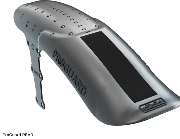 RRP blatník ProGuard Rear Plain Black Mini