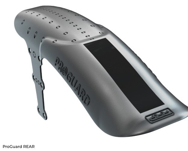 RRP blatník ProGuard Rear Plain Black Mini