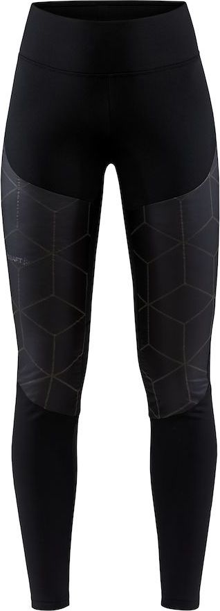 Dámské zateplené běžecké kalhoty CRAFT Adv SubZ Lumen Padded Tights 2 černá Velikost: L