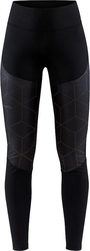 Dámské zateplené běžecké kalhoty CRAFT Adv SubZ Lumen Padded Tights 2 černá Velikost: M