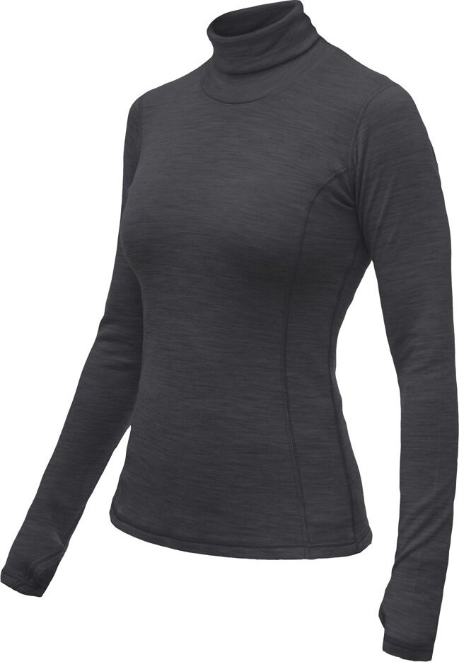 Dámský merino rolák SENSOR Merino Bold anthracite gray Velikost: XXL, Barva: šedá