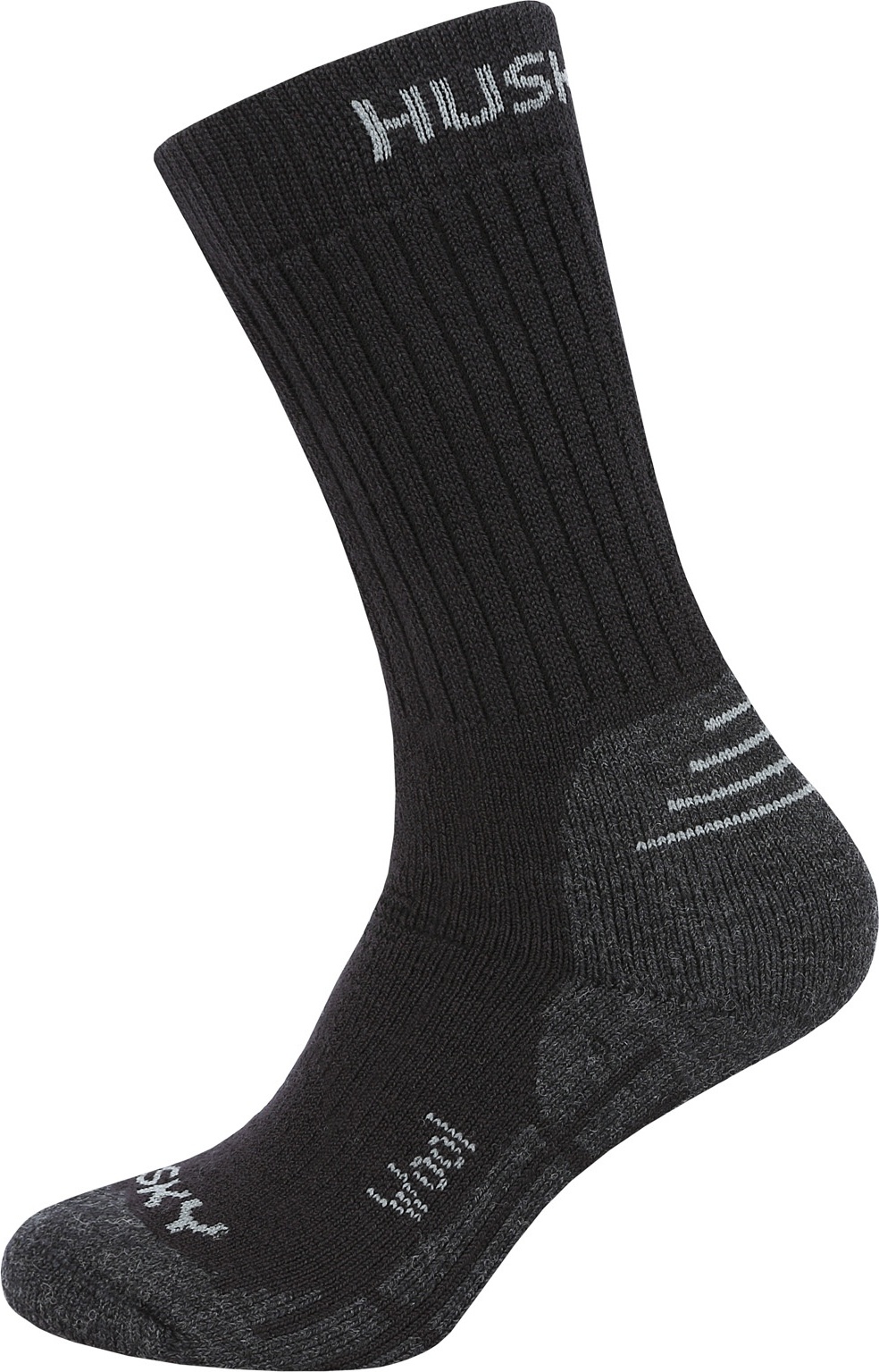 Dětské ponožky HUSKY All Wool černé Velikost: 33-35