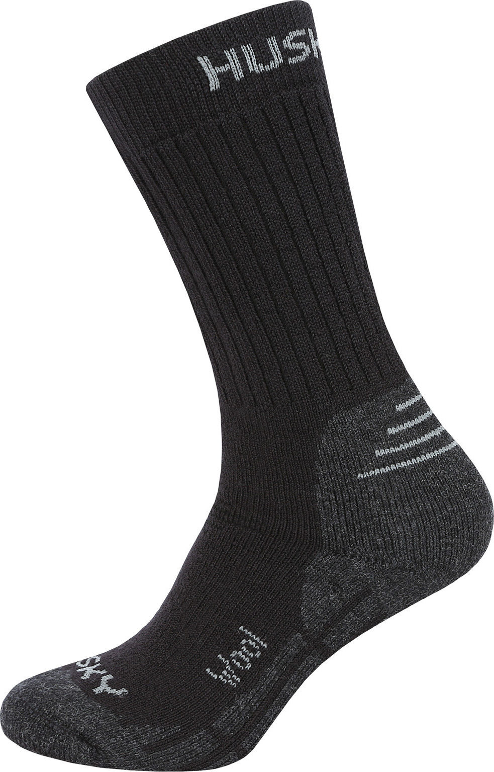Dětské ponožky HUSKY All Wool černé Velikost: 33-35