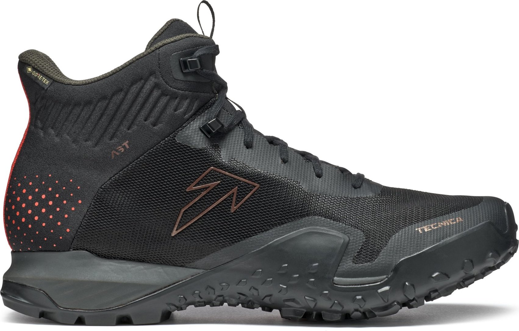 Pánské trekové boty TECNICA Magma 2.0 S MID GTX Ms, 002 black/pure lava Velikost: 44,5