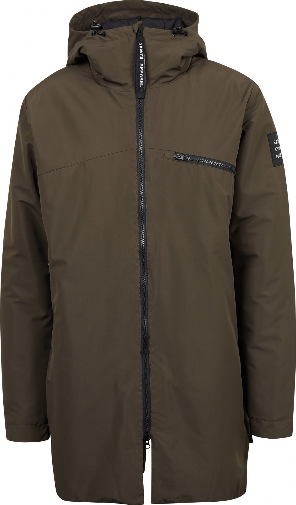 Pánský kabát SAM73 cyril khaki Velikost: S
