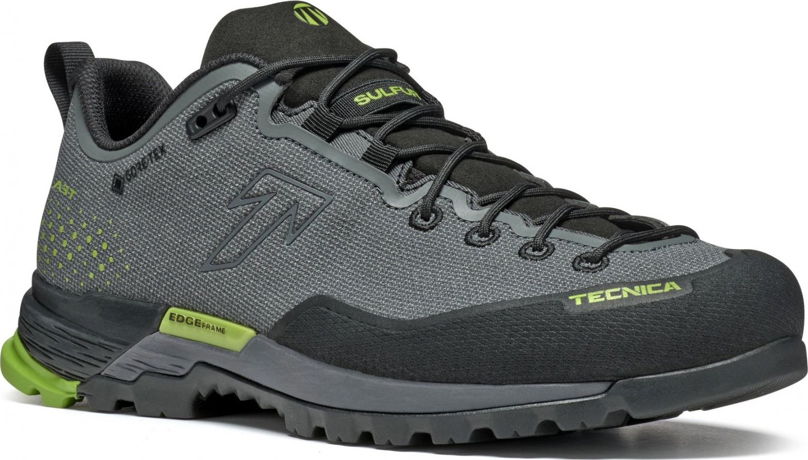 Pánské trekové boty TECNICA Sulfur S GTX Ms, 003 graphite/green Velikost: 42