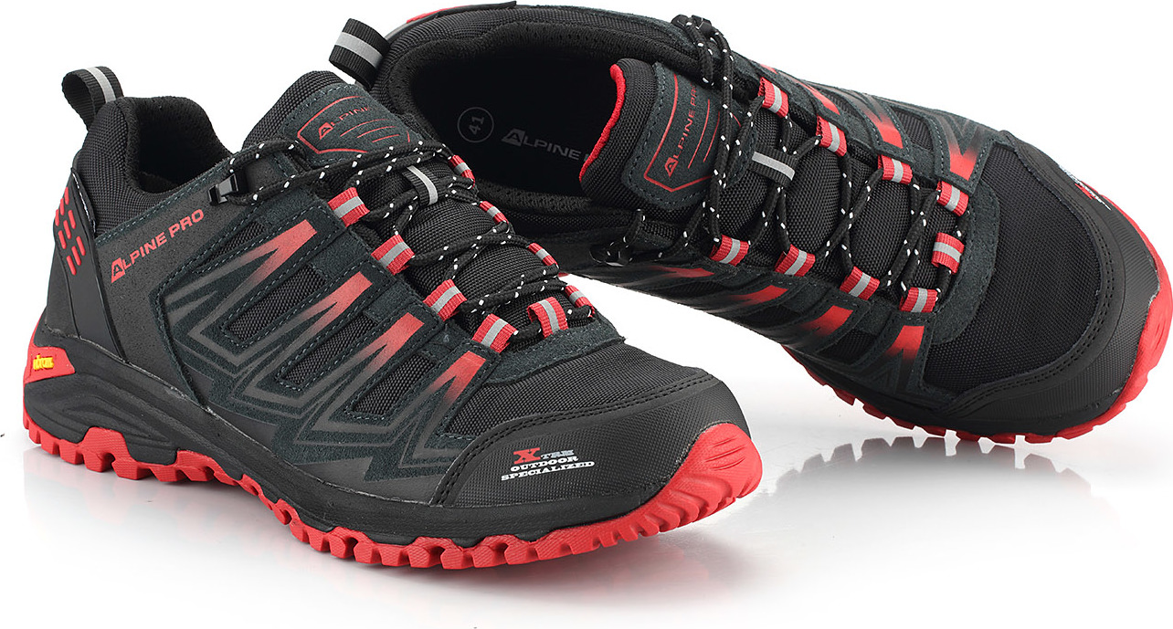 Unisex outdoorová obuv ALPINE PRO Rewese šedá Velikost: 39