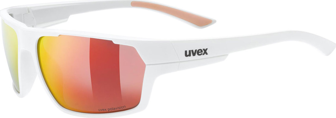 Sluneční brýle UVEX Sportstyle 233 bílé