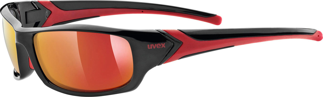 Sluneční brýle UVEX Sportstyle 211 červenočerné