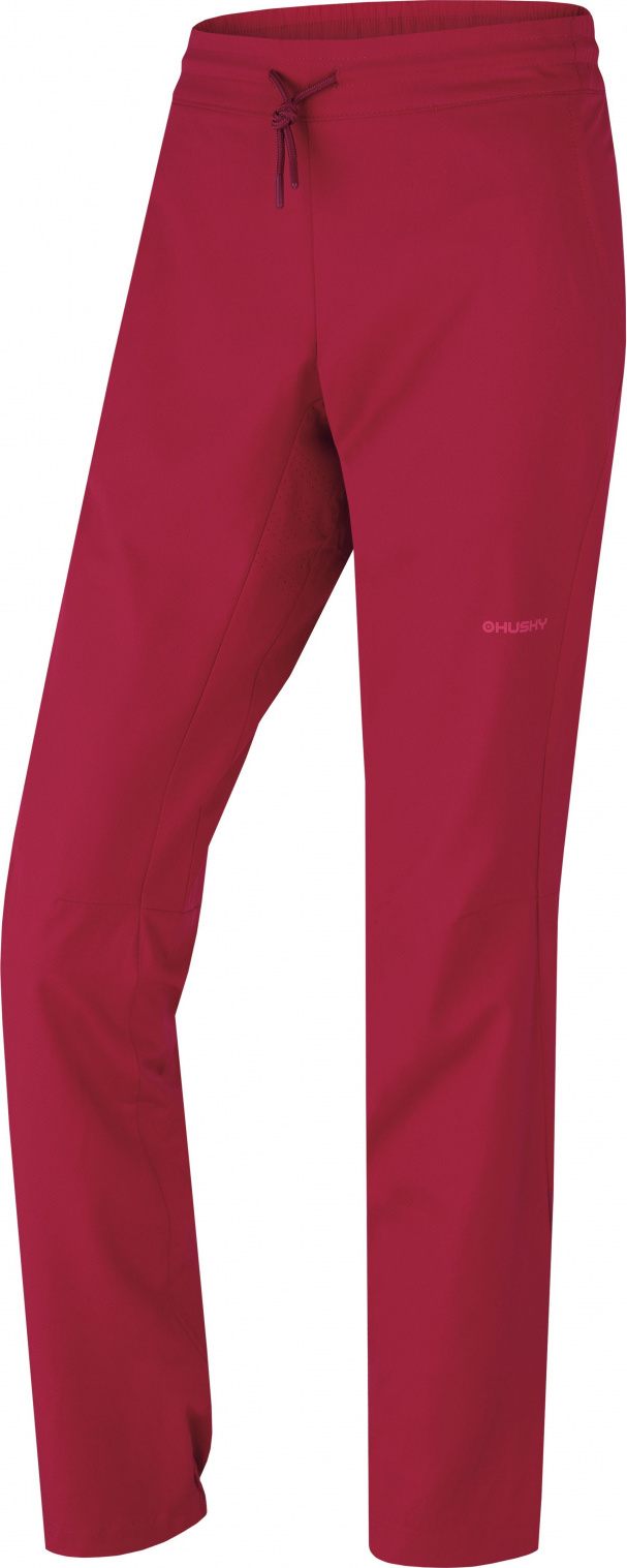 Dámské outdoorové kalhoty HUSKY Speedy červené Velikost: XS