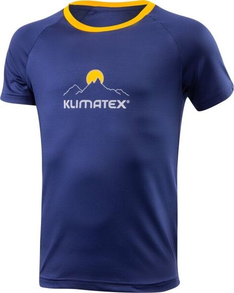 Dětské sportovní tričko KLIMATEX Orkan modré Velikost: 146