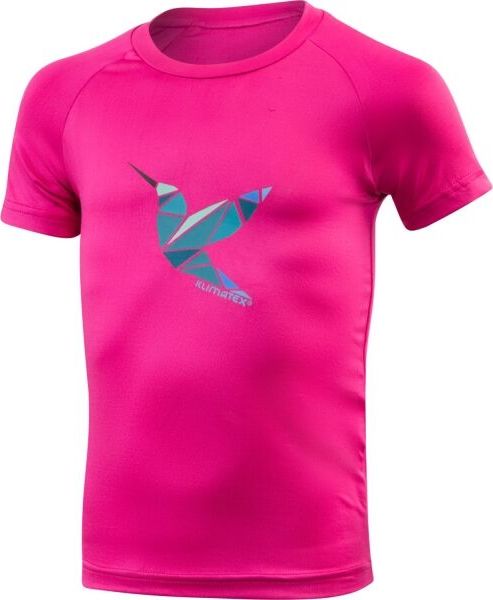 Dětské sportovní tričko KLIMATEX Zajka růžové Velikost: 122