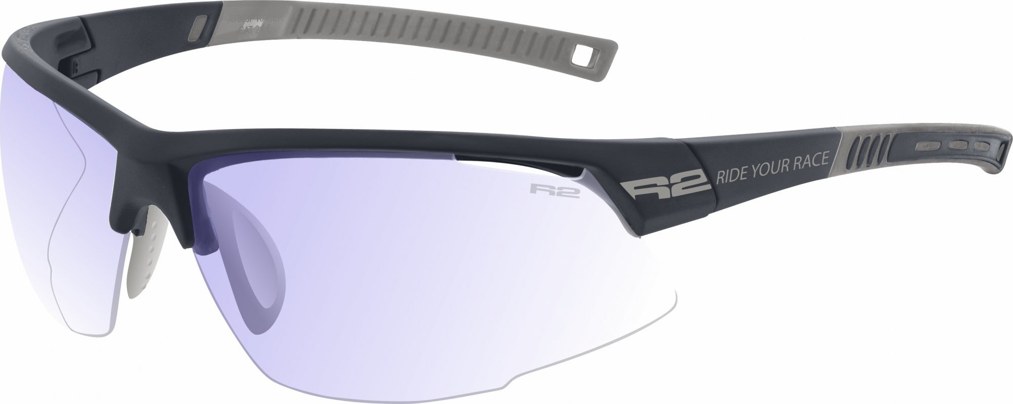 Sportovní sluneční brýle R2 Racer černé