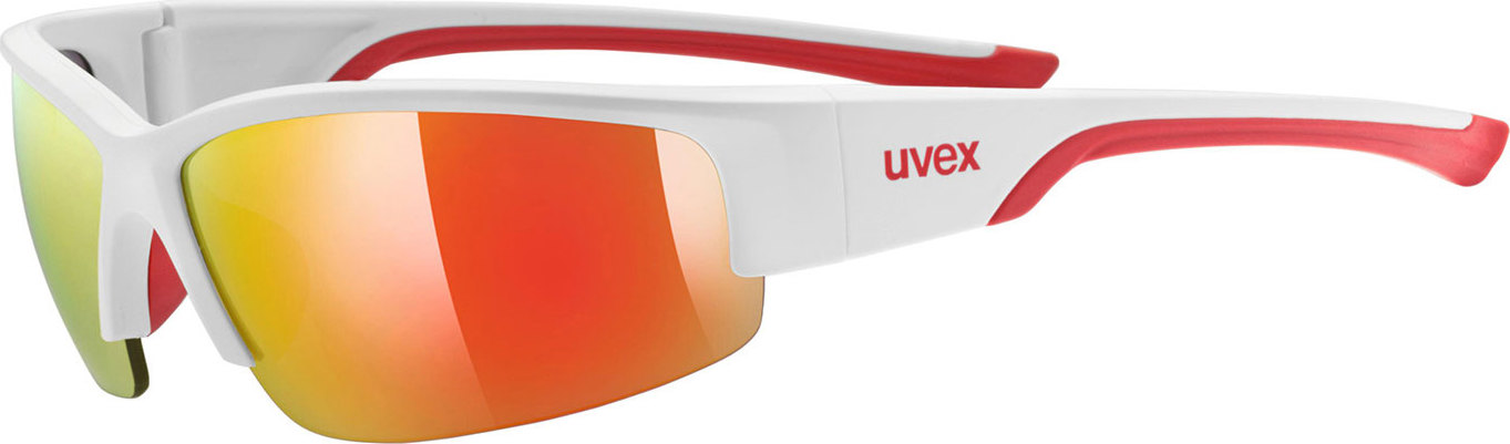 Sluneční brýle UVEX Sportstyle 215 bíločervené