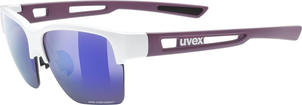 Sluneční brýle UVEX Sportstyle 805 bílofialové