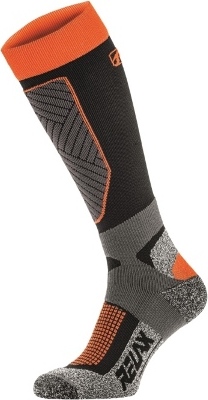 Unisex lyžařské ponožky RELAX Compress šedé Velikost: M