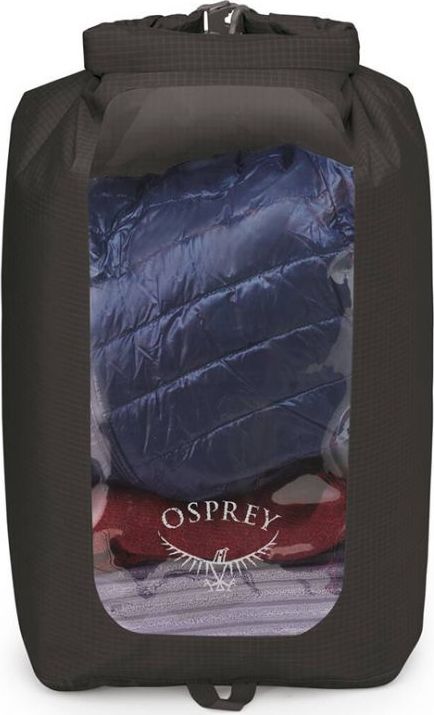 Voděodolný vak s okénkem OSPREY ultralight dry sack 20 l černá