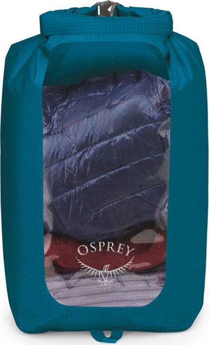 Voděodolný vak s okénkem OSPREY ultralight dry sack 20 l modrá