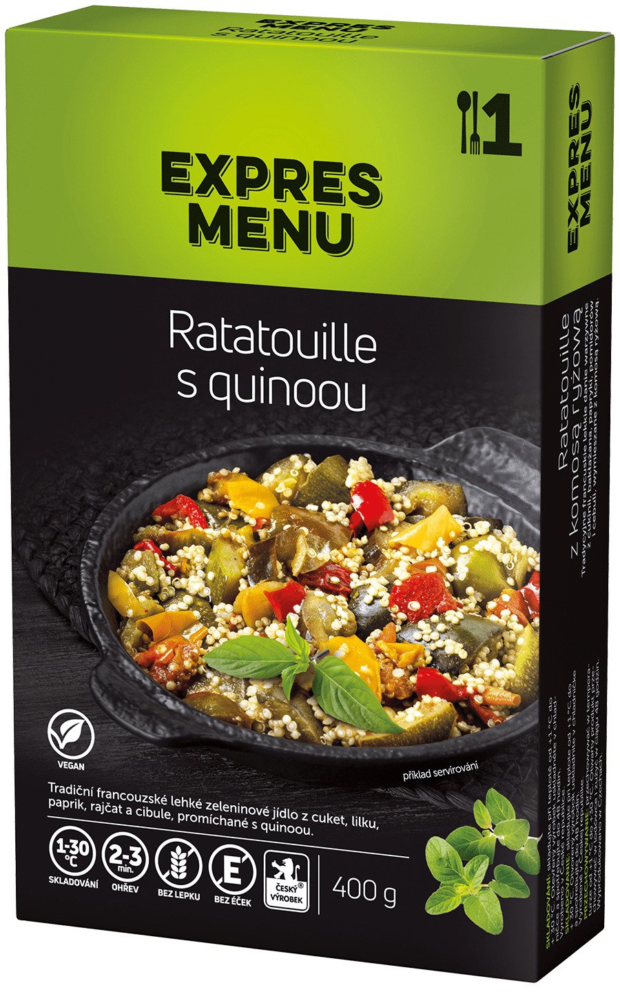 Ratatouille s quinoou EXPRES MENU (1 porce)