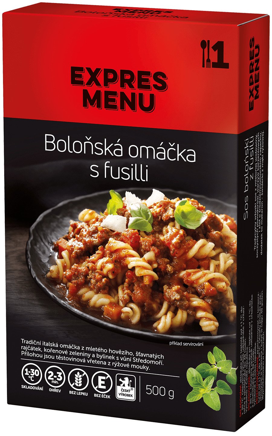 Boloňská omáčka s fusilli EXPRES MENU