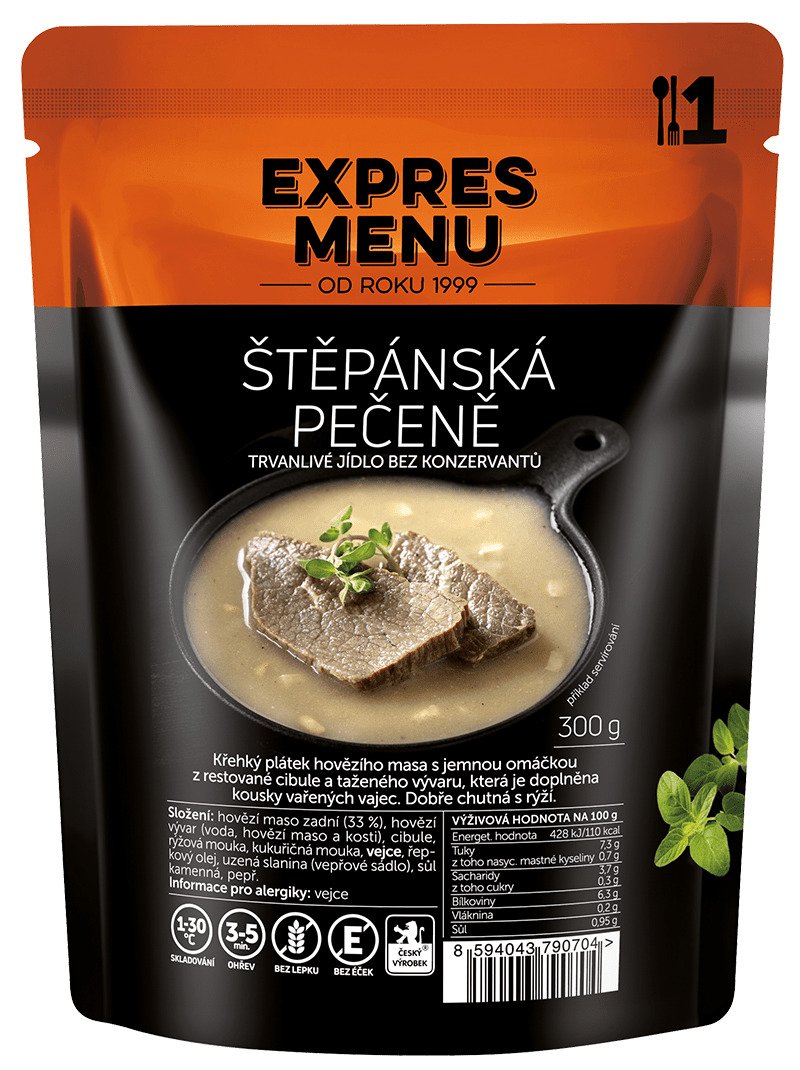 Štěpánská pečeně EXPRES MENU (1 porce)