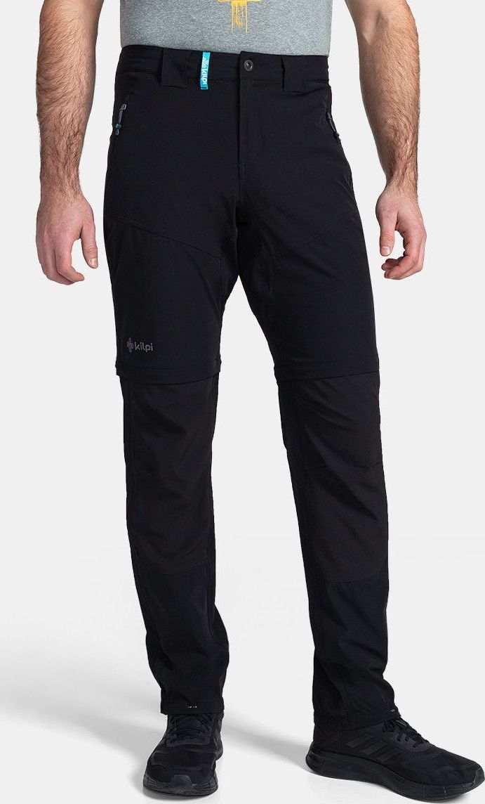 Pánské outdoorové kalhoty 2v1 Kilpi Hosio černé Velikost: XXL