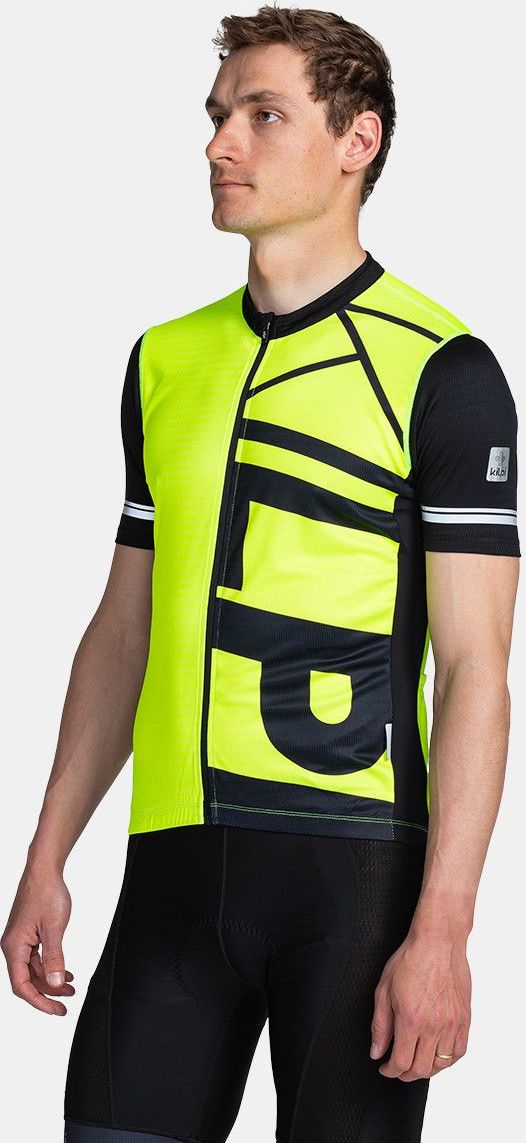 Pánský cyklistický dres KILPI Cavalet žlutý Velikost: L
