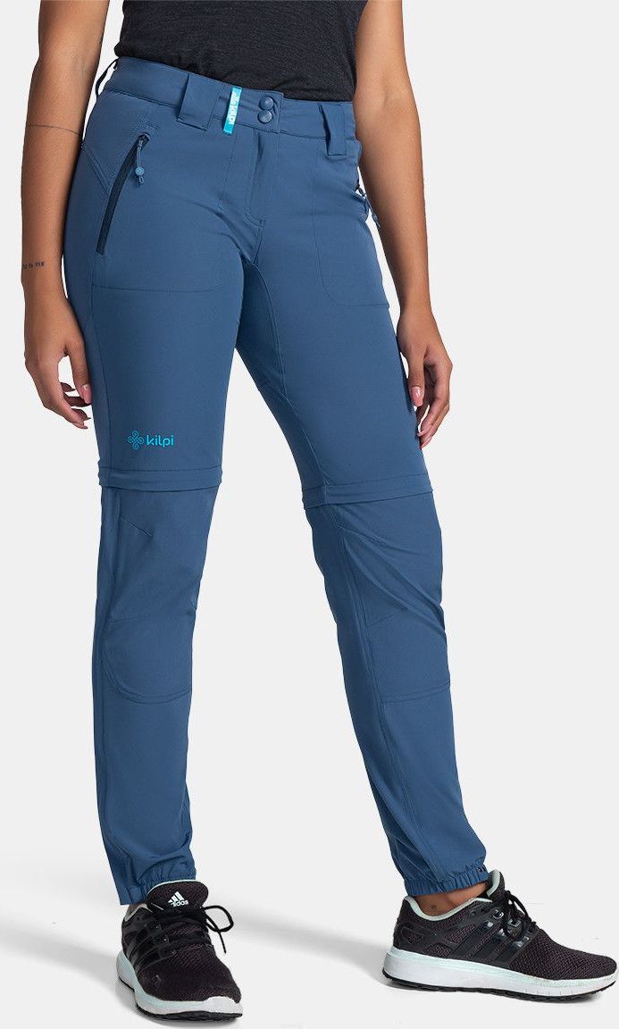 Dámské outdoorové kalhoty 2v1 KILPI Hosio tmavě modré Velikost: 42