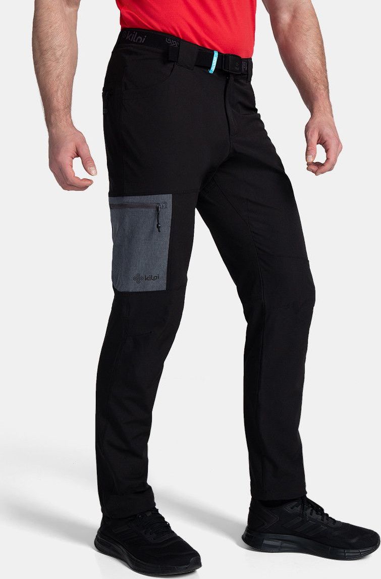 Pánské outdoorové kalhoty KILPI Ligne černé Velikost: M