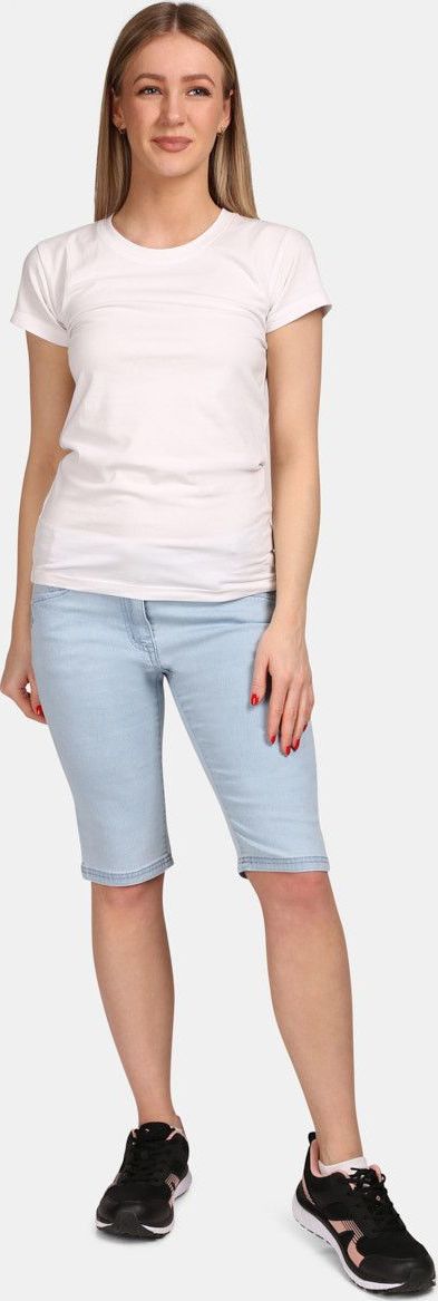 Dámské jeansové šortky KILPI Pariva světle modré Velikost: 38