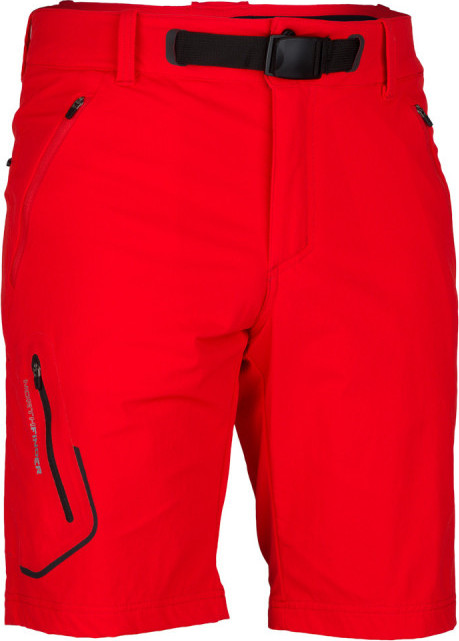 Pánské strečové šortky NORTHFINDER Idris červené Velikost: XL
