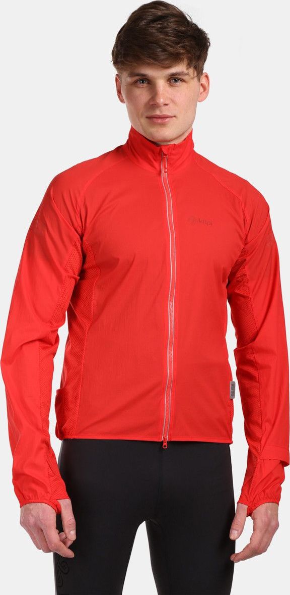 Pánská běžecká bunda KILPI Tirano červená Velikost: XXL