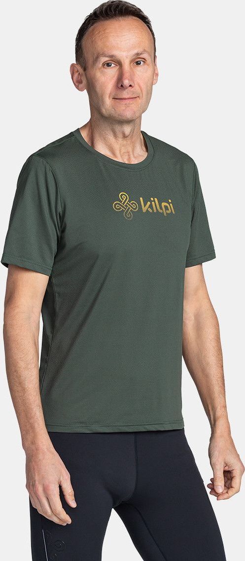 Pánské funkční triko KILPI Todi tmavě zelené Velikost: XL