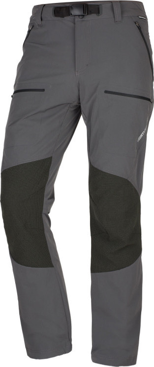 Pánské strečové kalhoty NORTHFINDER Hubert šedé Velikost: XL