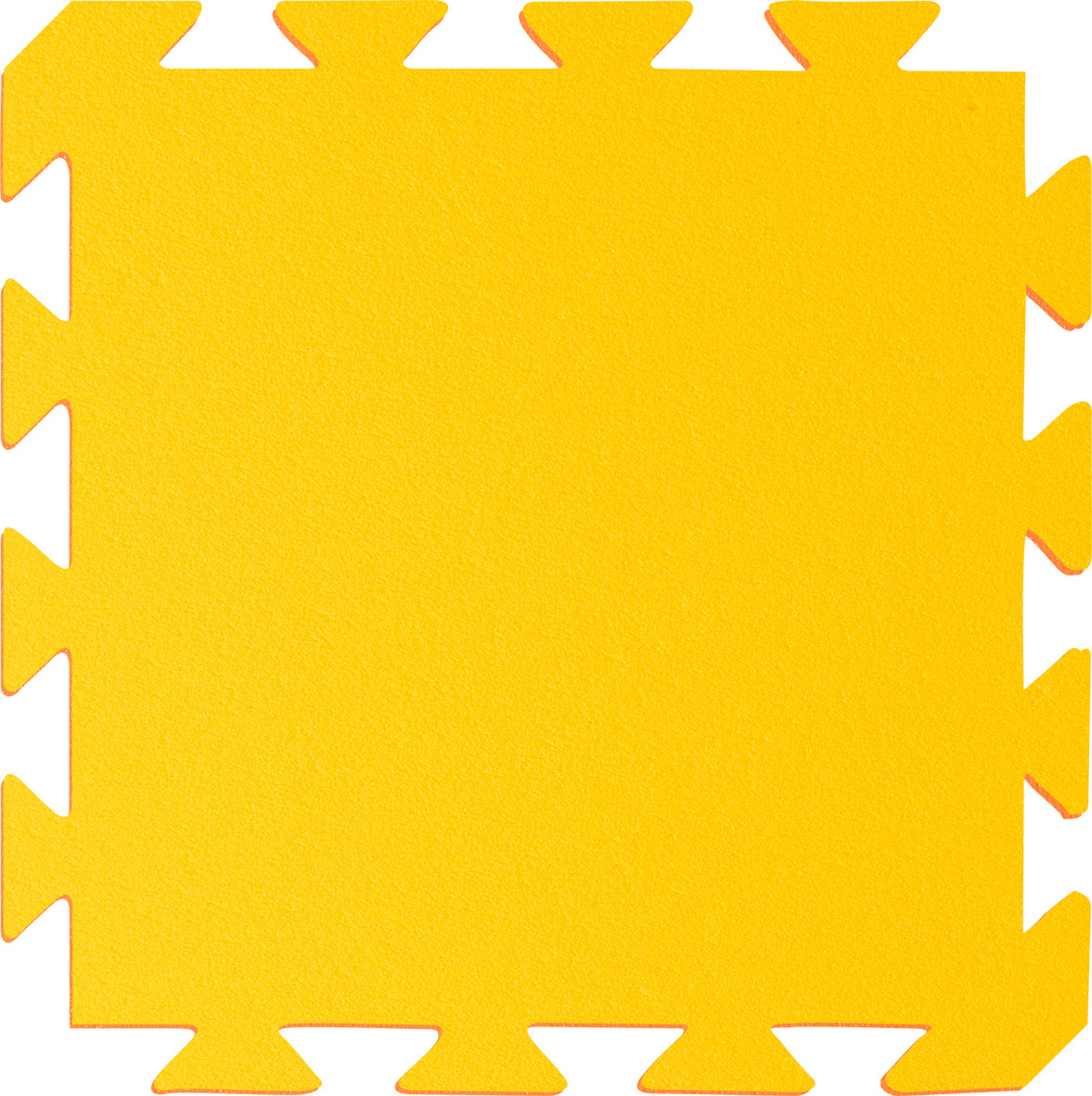 Pěnový koberec YATE žlutá/oranžová 29x29x1,2 cm