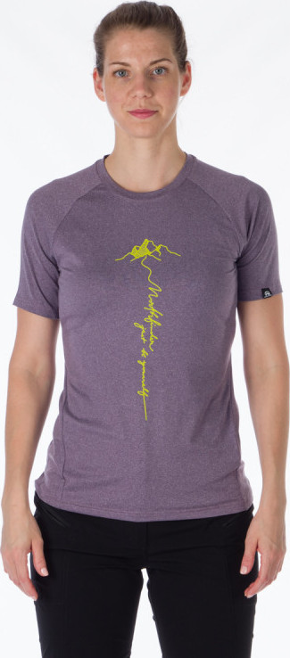Dámské sportovní tričko NORTHFINDER Misha fialové Velikost: XL