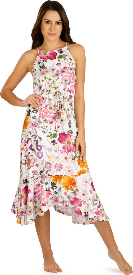 Dámské letní šaty LITEX na ramínka barevné Velikost: L