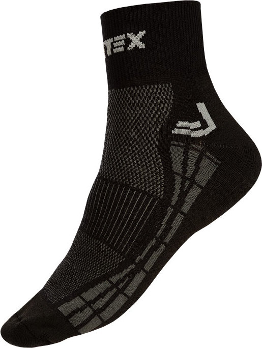 Unisex sportovní ponožky LITEX černé Velikost: 28-29, Barva: černá