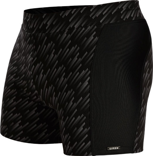 Pánské plavky boxerky LITEX černé Velikost: 48