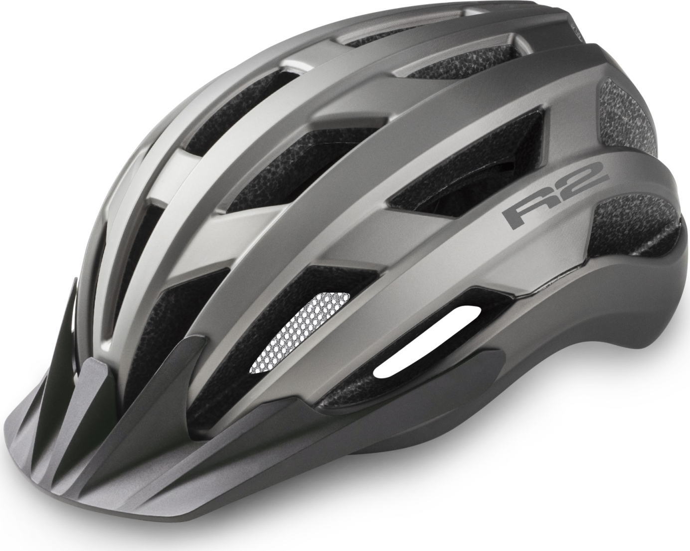 Unisex cyklistická helma R2 Explorer šedá Velikost: L