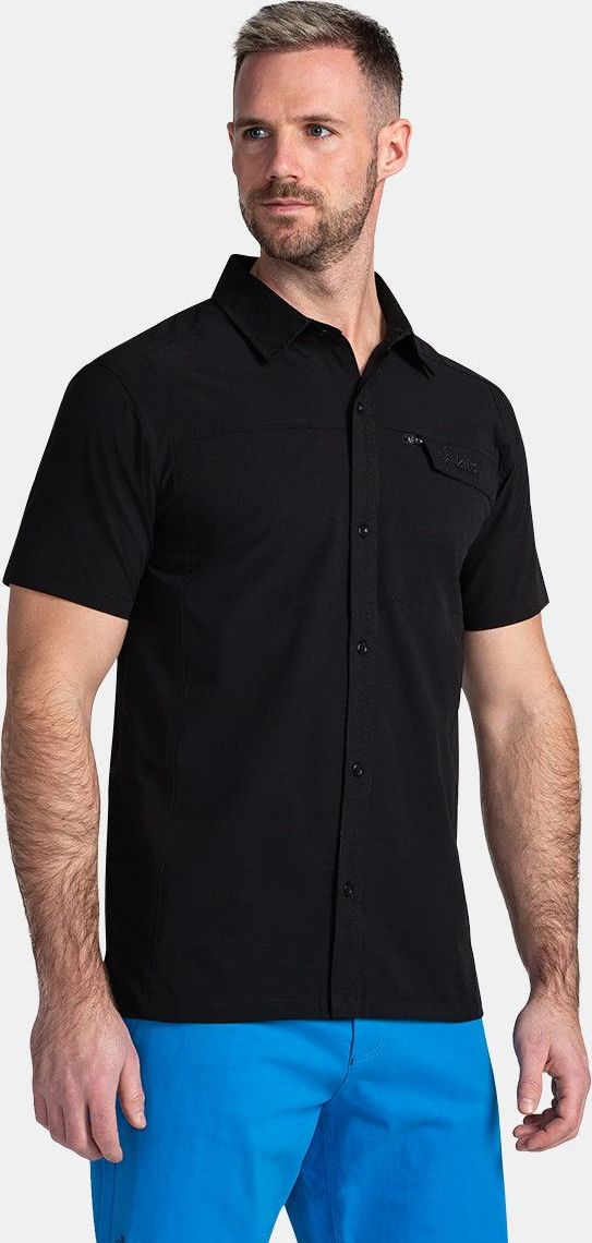 Pánská košile KILPI Bombay černá Velikost: XS