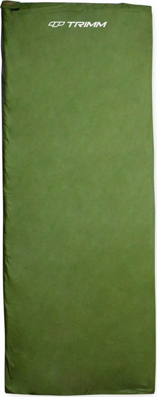 Spacák TRIMM Relax zelená Velikost: 185 cm, Barva: mid.green, Orientace zipu: Pravý